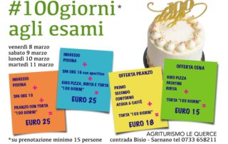 100 giorni agli esami a Sarnano